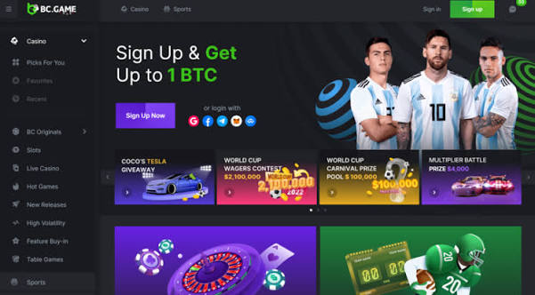 BC.GAME Indonesia The Ultimate Online Casino Experience